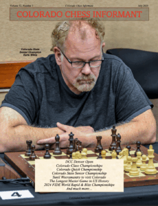 Colorado Chess Informant July 2025 Cover